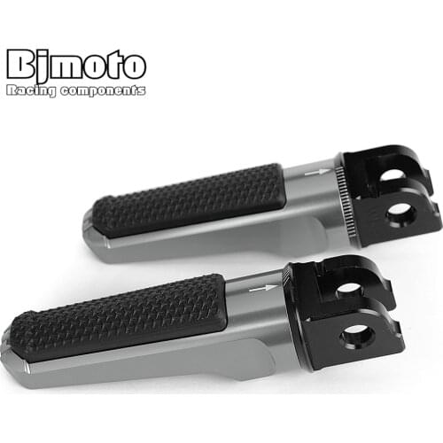 BJMOTO Foot Rest Motorcycle Front Foot Pegs Pedal Bike For BMW R NINE T RACER 2017-2019 S1000R 2014-2019 S1000RR 2009-2019