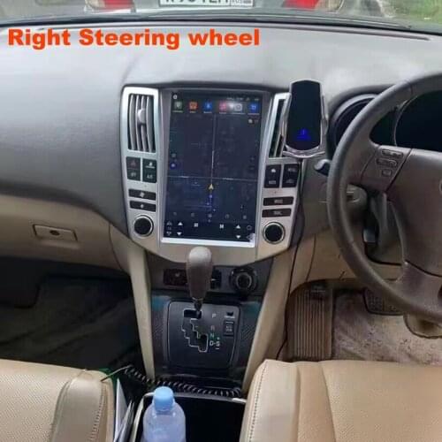 Tesla Style 64G Android 10 Car GPS Navigation Carplay Player For Lexus RX RX300 RX330 RX350 RX400H Radio Tape Recorder Headunit