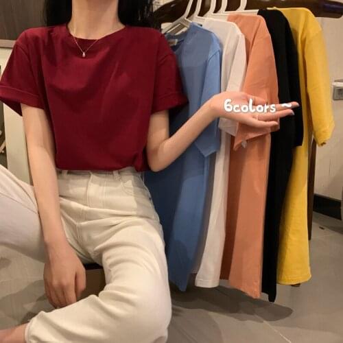 Top Spring and Summer New Korean Version of All-match Solid Color Outer Wear Casual Jacket Western-style Short-sleeved T-shirt