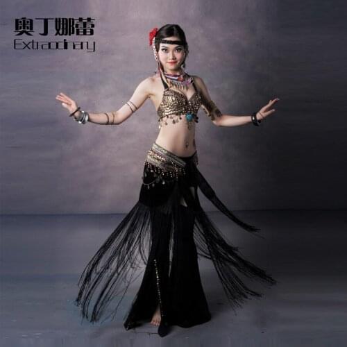 Women High Grade Tribe Performance Bellydance Costumes New Belly Dance Bra+belt+pants Suits Wj00025 + K0060