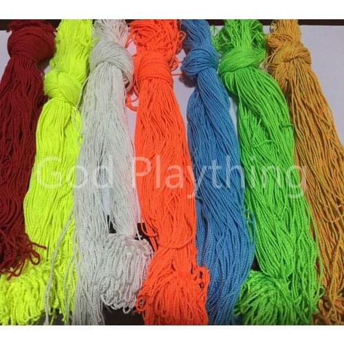 100 Pcs/lot 100% Polyester Light Professional YoYo Ball Bearing String Trick Yo-Yo Kids Magic Juggling Toy