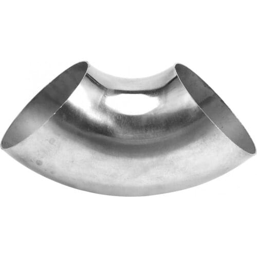 2.75in Stainless Steel Exhaust Elbow 90 Degree Bend Pipe Tube Car Accessory high quality car accessories