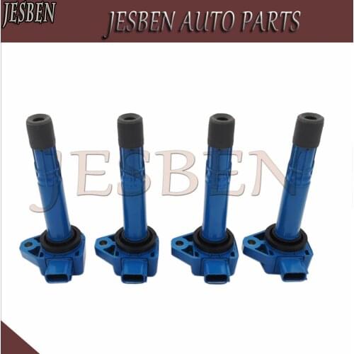 4X Ignition Coils fit for HONDA CIVIC PILOT RIDGELINE ACURA EL MDX 1.7-3.7L 01-09 NO# 30520-PGK-A01 30520-PVF-A01 30520-PVJ-A01