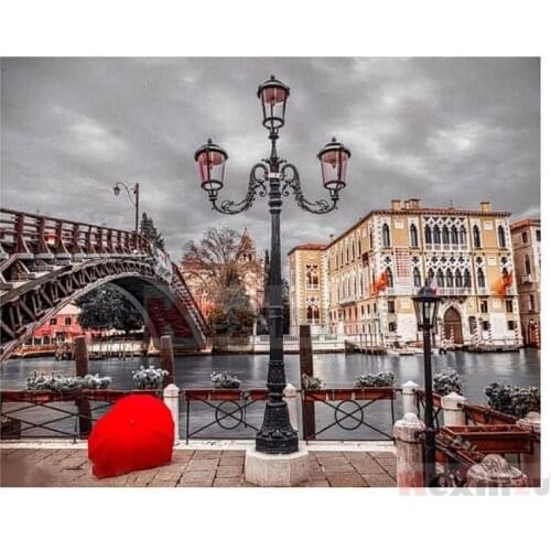 5D DIY Full Square/Round Drill Diamond Painting "Scenery" Embroidery Mosaic Cross Stitch Wall Stickers Decor Gift SF109