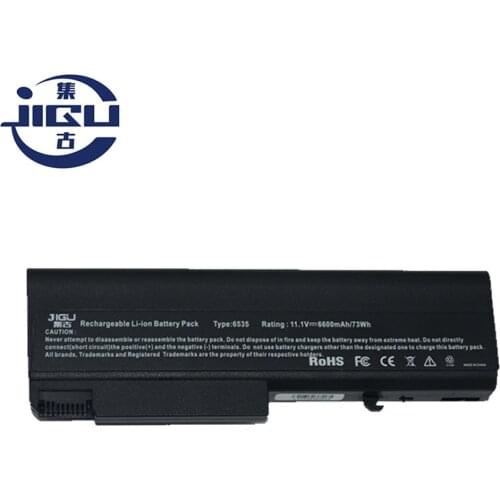 JIGU 11.1V Laptop Battery HSTNN-UB69 HSTNN-XB59 KU531AA For Hp For EliteBook 6930p ProBook 6440b Business Notebook 6530b 6535b