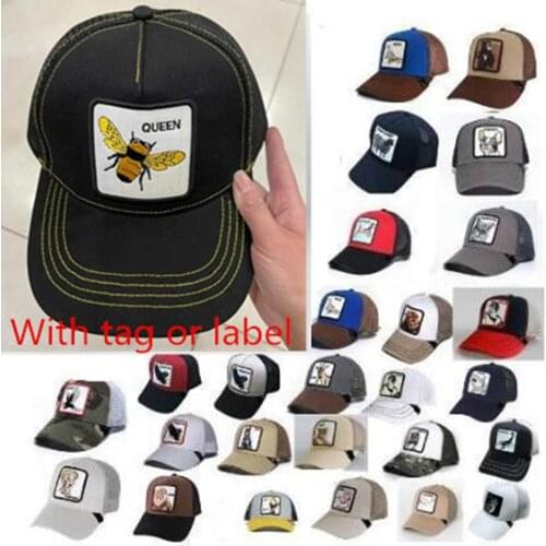 GOORIN BROS COCK Baseball Cap Animal Embroidery Anime Cute Embroidery Summer Mesh Mens Ms. Outdoor Sunshade hats-A7