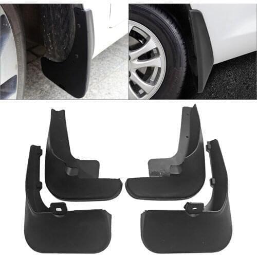 Car Mud Flaps Mudguards Splash Guards 4Pcs For Nissan NV200 Vanette Evalia 2010 2011 2012 2013 2014 2015 2016 2017 2018 2019