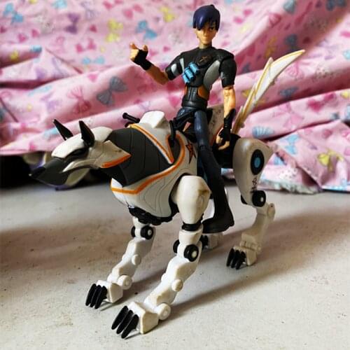 1pair 10cm slugterra anime Koro Nacho Blakk Action figure doll Hard PVC slug terra model kids gift slug it out