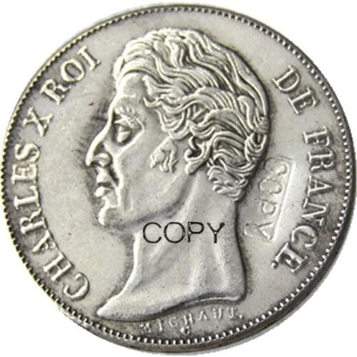 France 1 Franc 1830A Silver Plated Copy Coins