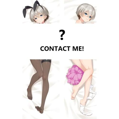 New Anime Uzaki-chan wa Asobitai Uzaki Hana Dakimakura Uzaki-chan Wants to Hang Out! Hugging Body Pillow Case Cover High Quality