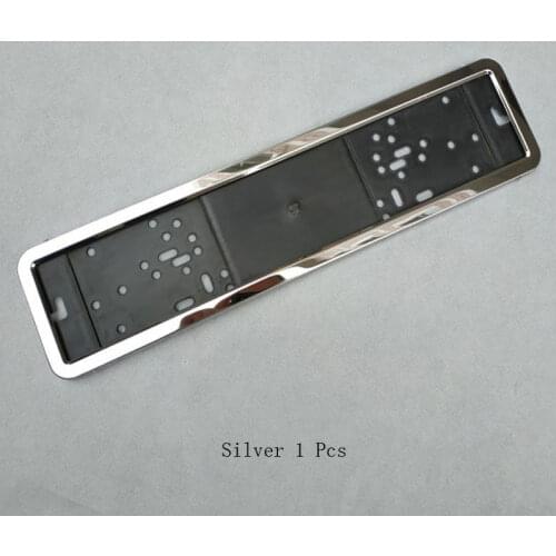 1 Pcs Fit EU Car License Plate Frame Metal And Plastic Frame Car License Plate Frame Number Plate Holder Car Accessories