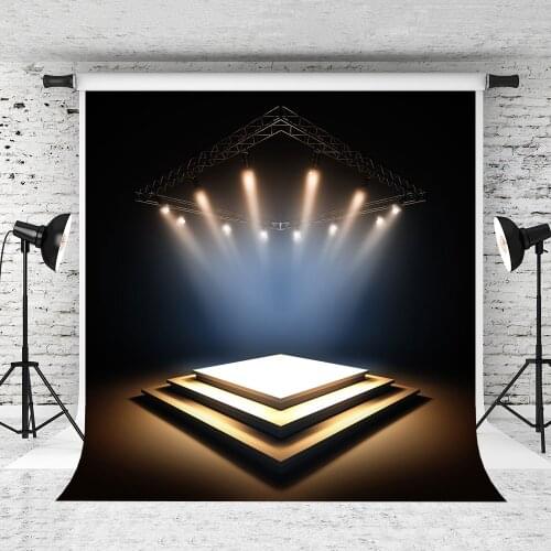 VinylBDS 8x8ft Stage Backdrops Photography Music Party Backgrounds Photo Studio Backdrop