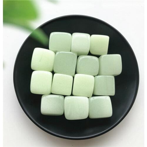 100g Green Luminous Stone Glow in Dark Stone Garden Aquarium Fish Tank Decoration Stones and Minerals