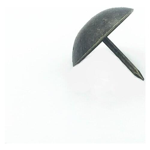 10PCS 25*25mm Bronze Tacks Antique Decorative Jewelry Gift Box Door Nail bubble nail