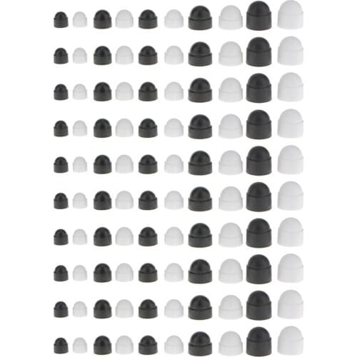 10 x M6 M8 M10 M12 Dome Bolt Nut Protection Caps Cover Hex Hexagon Plastic Fishing Accessories Dropshipping