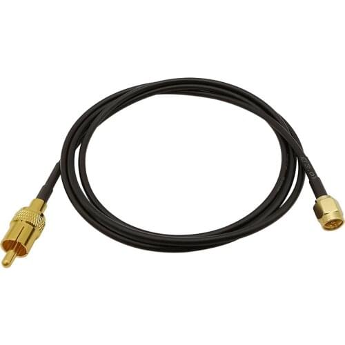 3/6/9 Meters RF RCA TV male straight to SMA male straight for RG174 Pigtail Coaxial Cable SMA Male to RCA Male TV Cable 50ohm