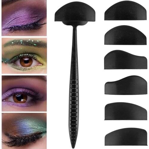 Adjustable Crease Line Kit Eye Shadow Applicator Silicone Eyeshadow Stamp Crease Tools Precise Eyeshadow In Seconds Makeup Tool