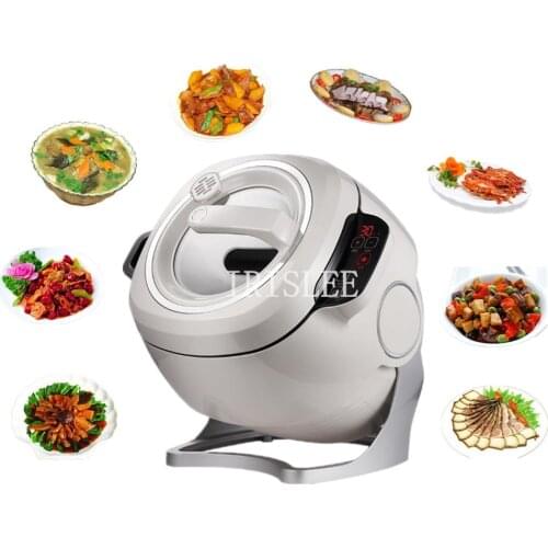 The NewCommercial Non-stick Cooker Robot Cooking Machine frying pan Chinese food cooker Automatic Electric Stir-Frying Wok Pot