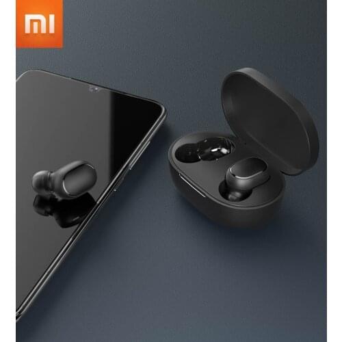 Xiaomi Redmi AirDots 2 TWS Wireless Stereo Bluetooth 5.0 Noise Reduction Handsfree AI Voice Control Earphone Airdots Generation
