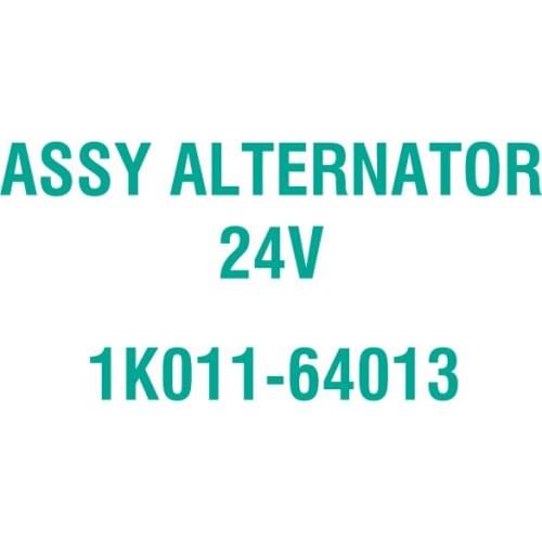 For Kubota 1K011-64013 ASSY ALTERNATOR 24V