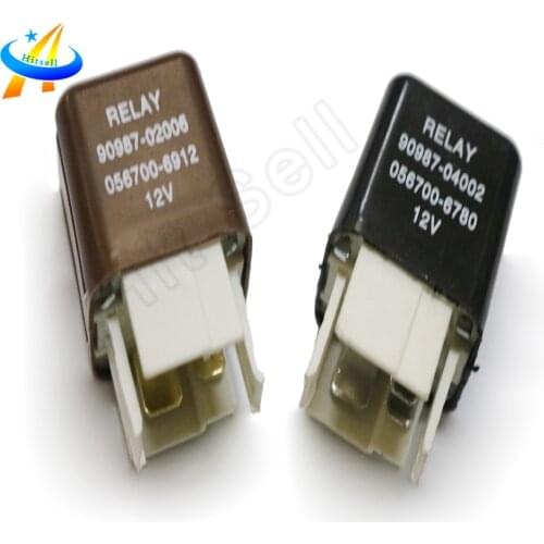 For Toyota Lexus Denso Multi Purpose Relays 90987-02006, 90987-04002 1Pcs 4Pin/5Pin High Quality Relays 12V