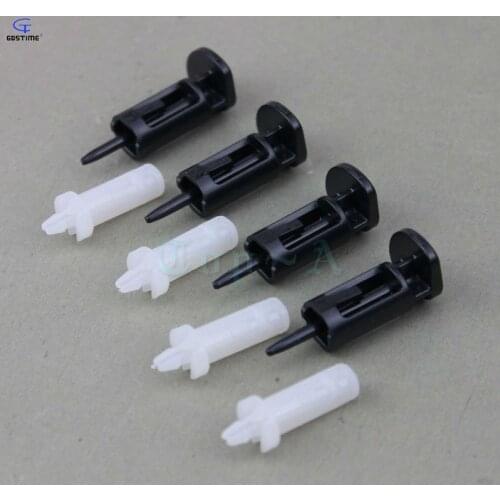 Gdstime New 100 Pairs Plastic Screw For PC Computer CPU for Intel 775 1155 1156 Fan Screw Mount Fixer