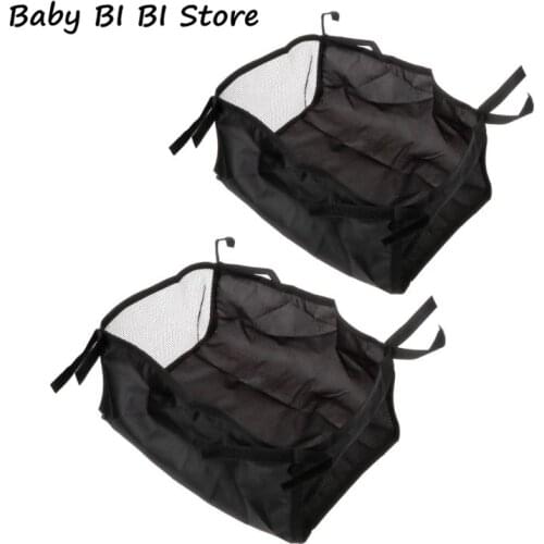 Baby Stroller Basket Yoya Black Colour Newborn Stroller Hanging Basket Pram Bottom Organizer Bag Baby Accessories