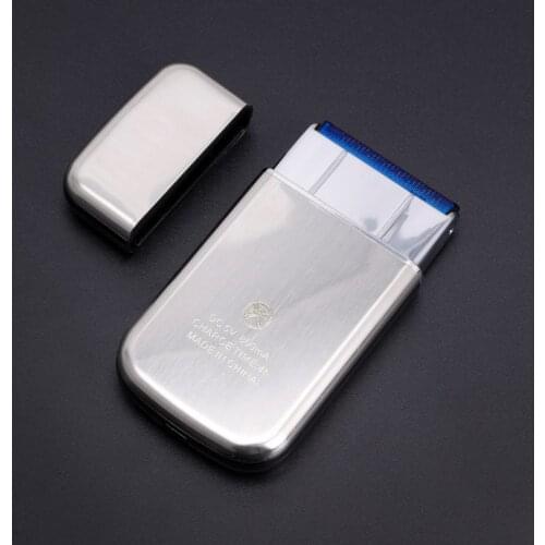 Mini USB Rechargeable Reciprocating Blade Electric Razor Shaver KM-5088 for Men