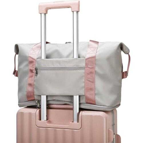 Multifunction Outdoor Bags Waterproof Oxford Cloth Handbag Foldable Large Capacity Gym Training Outdoor Travel Camping Bag HOT