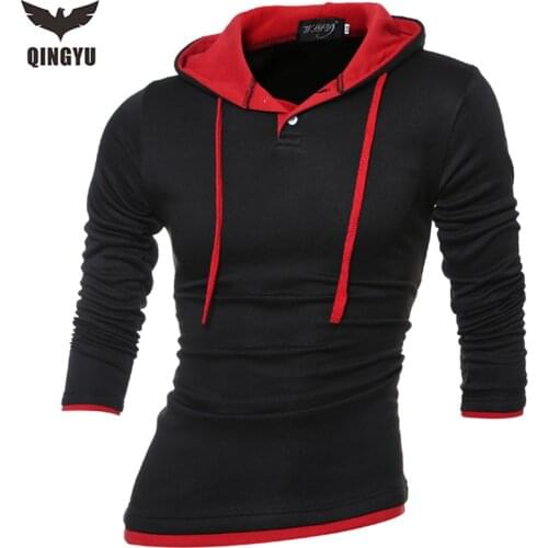 Hot Sale 2018 Autumn Men Hoodies Casual Hoody Sweatshirt Men Fashion Solid color Brand Hoodie Jacket Man Pullovers Sportswear YU