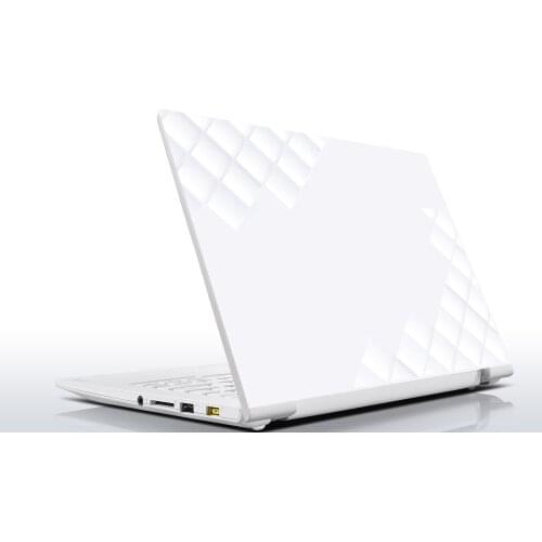 Sticker Master Geometric white universal laptop skin for 13 14 15 15.6 16 17 19 "inc notebook decal Mac, dell, Acer, HP, Toshiba, huawei