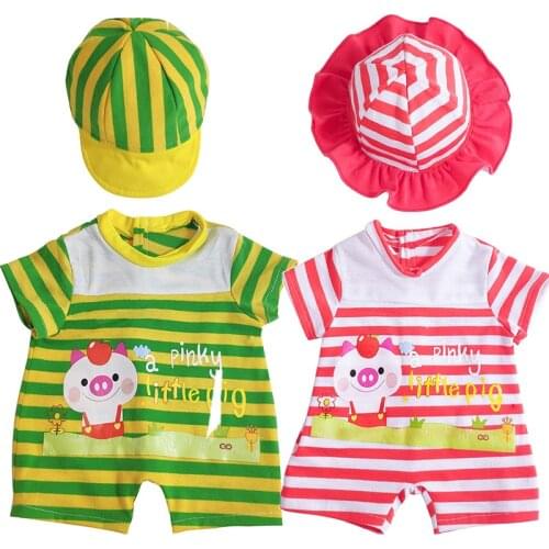 JINGXIN Princess 50cm Baby Doll Clothes Summer Cloth Comfort Soft Plush Doll Dress Baby Jumpsuit Doll Climb Suit for Doll Toys