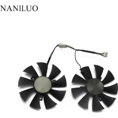 85mm GA91S2H GFY09010E12SPA 4Pin VGA Cooler Fan Replace For ZOTAC AMP 1060 6 GB Graphics Card Cooling Fan