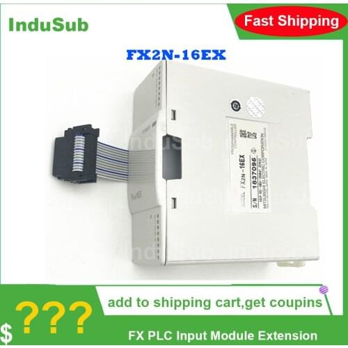 FX2N-16EX FX2N-16EYR FX2N-16EYT PLC Part Original Melsec FX Series FX2N 16EX FX Input Module Extension Block