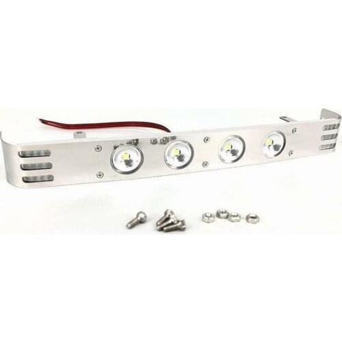 Rc car decorative lights of sun visor applicable for tamiya truck 1/14 rc scania accessories R620 actros 56323 R730 tractor part