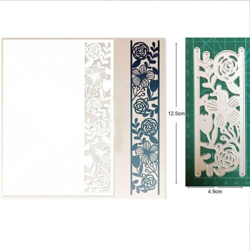 Craft dies Christmas lace edge Frame Metal Cutting Dies Scrapbooking for Paper Card Making DIY Embossing Dies Cuts Stencils dies