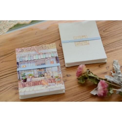 Handmade Organ Travel Watercolor Book 300g Cotton Baohong Sketchbook Water Color Paper