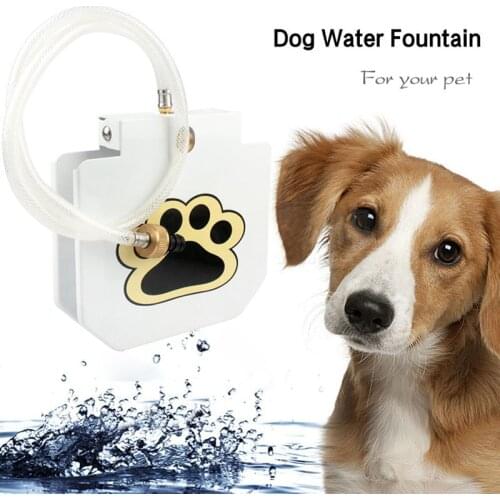 Smart Automatic Drinking Fountains Drinker for Dogs Pet Water Fountain Dog Stainless Steel Syringe Pump Outdoor Cats and Dogs