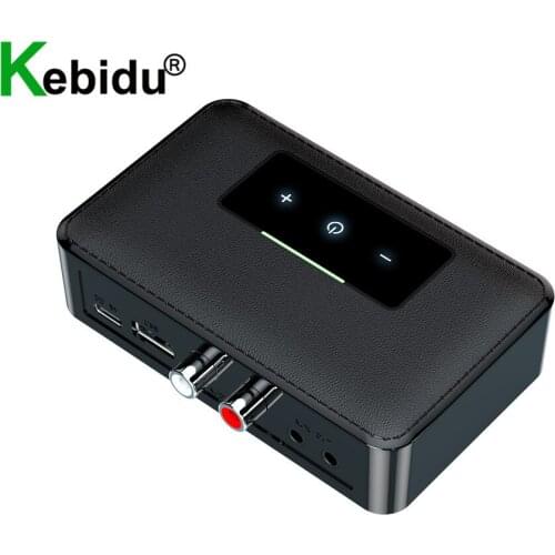 3 IN 1 Bluetooth 5.0 NFC Receiver Transmitter A2DP 3.5mm RCA AUX Music Receiver Wireless Audio Adapter For Car Desktop Speaker