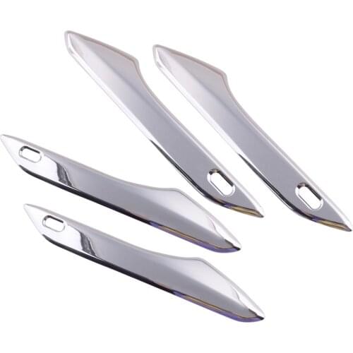 4Pcs Chrome Silver Car Door Handle Cover Trim ABS Plastic Fit For Lexus NX200t NX300 NX300h 2021 2020 2019 2018 2017 2016 2015
