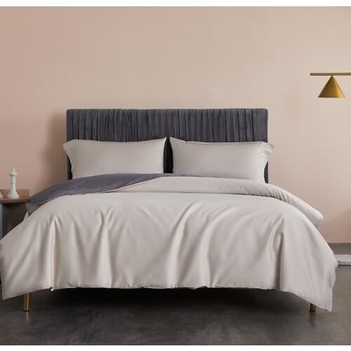 4pcs bedding sets Egyptian cotton, flat sheet pillowcase&duvet cover sets 220*240cm/200*230cm quilt cover beige white