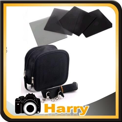 5 IN 1 4pcs ND2 ND4 ND8 ND16 filter + Filter wallet Case Bag set for cokin p