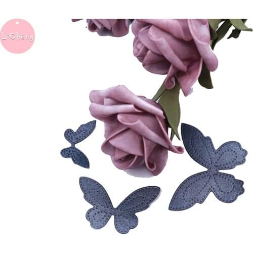 Butterfly Metal Cutting Dies Scrapbooking Photo Album Cards Making Craft Edge Stencil Clear Stamps and Slimline Card Dies2020