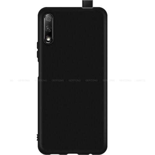 Gertong Frosted Matte Case For Huawei Honor 9X Pro Simple Silicone Cover on for Honor 9X Shell Capa Have No fingerprint hole