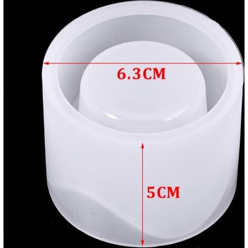 DIY Silicone Tea Light Candle Holder Mold Resin Making Casting Epoxy Mould Craft Handmade Candle Making Moulds