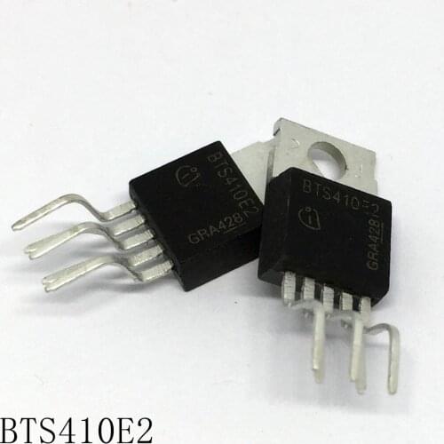 Intelligent high edge power switch BTS410E2 TO-220-5 1.8A/ 4.7-42V Bend type 10pcs/lots new in stock