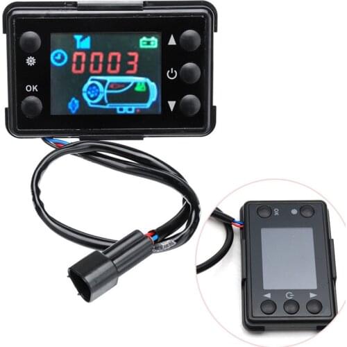 12/24V LCD Monitor Parking Heater Controller Switch Car Track Air Diesel Heater for Diesels Air Heater Parking Heater Controller