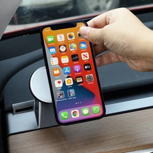 Magnetic Phone Holder Car Mount Stand for Car Air Vent /Tesla Model 3 Compatilble iPhone 12 and earlier models/ Android Phones