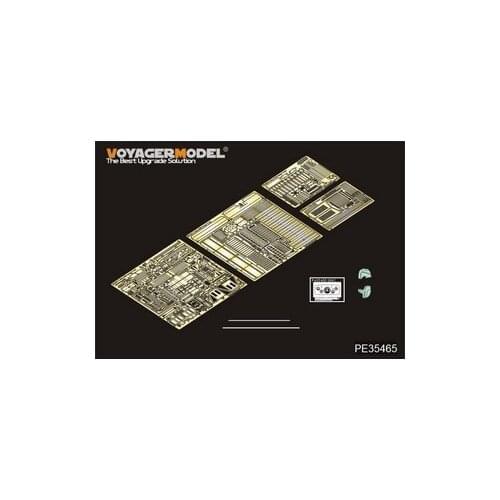 KNL HOBBY Voyager Model PE35465 World War II US military GMC 2.5-ton 6X6 truck upgrade with metal etching (T)