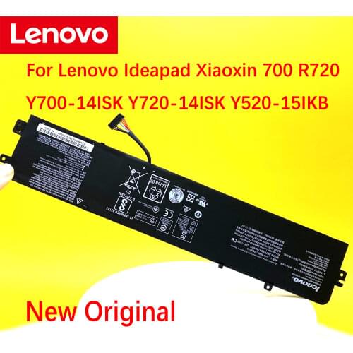 Original Lenovo Ideapad Xiaoxin 700 R720 Y700-14ISK Y520-15IKB Y720-14ISK L14M3P24 L14S3P24 L16M3P24 Laptop Battery